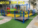 Bộ vận động đa năng thang leo ống chui nhà leo nằm ngang