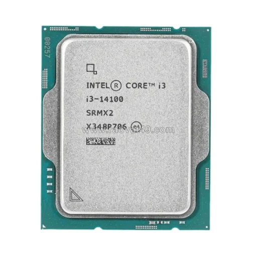 Bộ vi xử lý/ cpu intel core i3-14100 tray (không box)