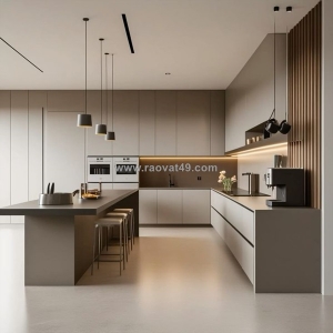 Các mẫu nhà bếp nhỏ gọn giúp tiết kiệm không gian hiệu quả