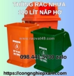 Cách chọn mua thùng rác 95 lít vx
