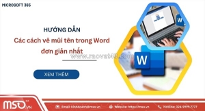 Cách vẽ mũi tên trong word nhanh hơn 3 lần bình thường