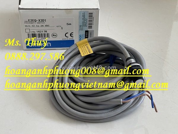 Cảm biến e2eq-x3d1 2m - chuyên hàng omron giá tốt
