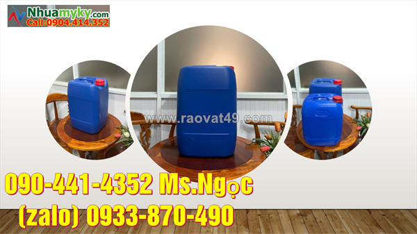 Can nhựa 10 lít đựng hóa chất nông sản, can nhựa 20 lít dày mua ở đâu