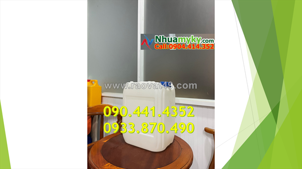 Can nhựa 10 lít giá rẻ tận xưởng củ chi, can nhựa 20 lít hóa chất gò vấp