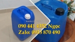 Can nhựa 20 lít đựng hóa chất mẫu mới chống ọc, can nhựa 25 lít vuông dày mới 1kg4