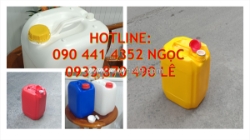 Can nhựa 30 lít đựng hóa chất chọn loại nào tốt, can nhựa 25 lít đựng axit chọn dày bao nhiêu