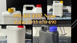 Can nhựa 5 lít đựng hóa chất có tính oxy hóa cao, can nhựa 10 lít đựng hương liệu nước rửa tay