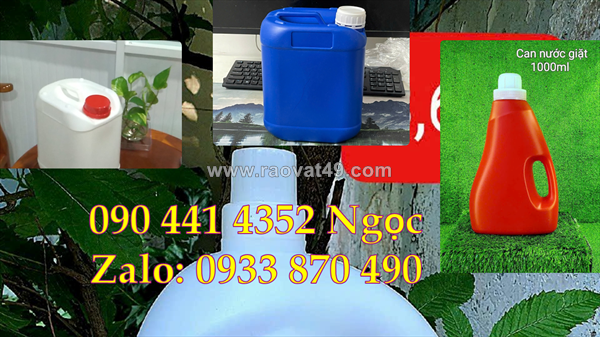 Can nhựa 5 lít đựng hóa chất có tính oxy hóa cao, can nhựa 10 lít đựng hương liệu nước rửa tay