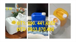 Can nhựa 5 lít đựng nước giặt lix, can nhựa 4 lít đựng nước lau sàn sunlight