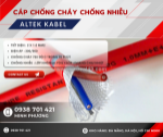 Cáp chống cháy chống nhiễu 2x1.0mm2 altek kabel sẵn hàng đà nẵng, hà nội, gia lai