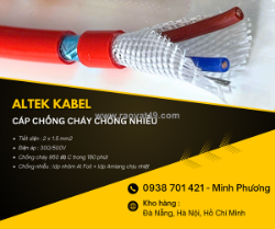 Cáp chống cháy chống nhiễu 2x1.5mm2 chất lượng cao thanh hóa, nghệ an, hà tĩnh