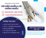 Cáp điều khiển altek kabel 4x0.5/4x0.75/4x1.0/4x1.5 chống nhiễu