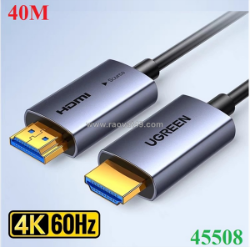 Cáp hdmi 2.0 quang aoc ugreen 45508 – truyền dẫn 4k không giới hạn khoảng cách