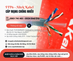 Cáp mạng cat6 chống nhiễu altek kabel chính hãng tại hà nội, đà nẵng, hcm