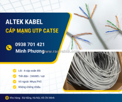 Cáp mạng không chống nhiễu utp cat5e giá tốt cho camera và internet