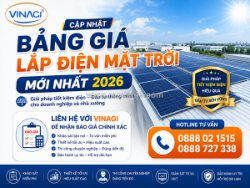 Cập nhật bảng giá lắp điện mặt trời mới nhất 2026