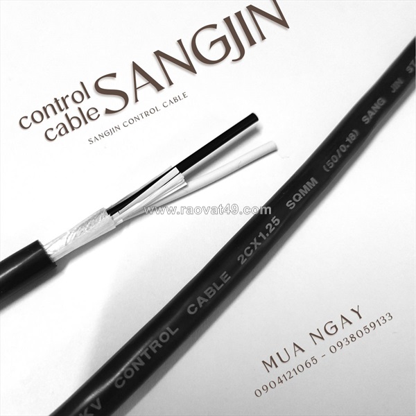 Cáp sangjin 4 lõi, 8 lõi, 10 lõi sẵn kho giá tốt nhất hôm nay
