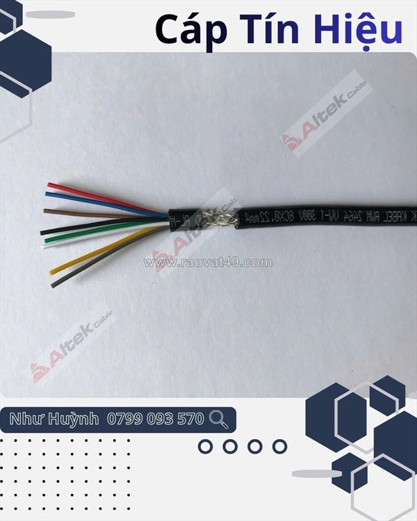 Cáp tín hiệu điều khiển 2pawg shield
