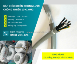 Cáp tín hiệu không lưới 10x1.0mm2 altek kabel phân phối đà nẵng, hà nội, huế