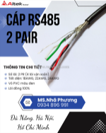 Cáp tín hiệu rs485 2 pair 22 awg hồ chí minh – giải pháp tối ưu cho hệ thống công nghiệp