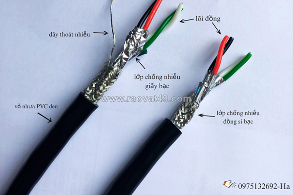 Cáp tín hiệu rs485 – truyền xa, chống nhiễu cực tốt