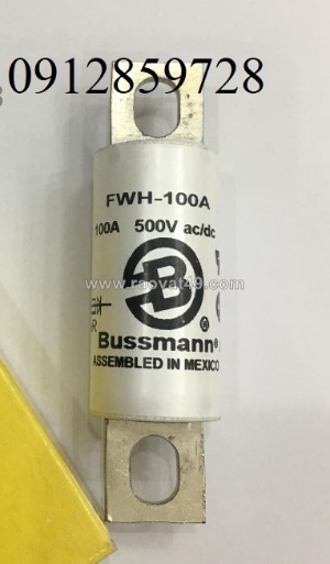 Cầu chì bussmann fwh-100a, bảo vệ bán dẫn cắt nhanh