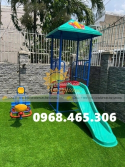 Cầu trượt mầm non giá rẻ, cầu trượt trẻ em