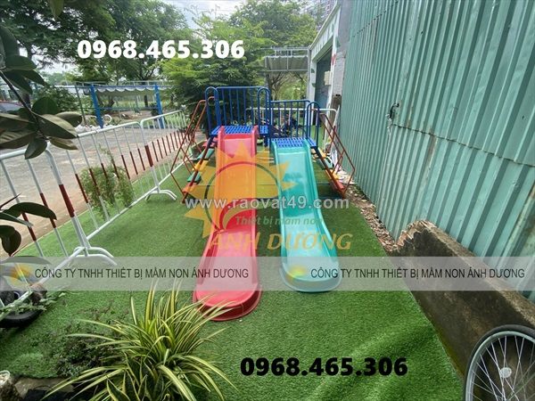 Cầu trượt mầm non giá rẻ, cầu trượt trẻ em