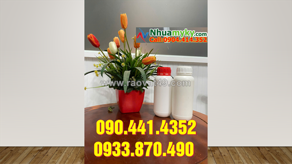 Chai nhựa 0.5 lít trong đựng nước hoa hồng, chai lọ 250ml xịt khoáng
