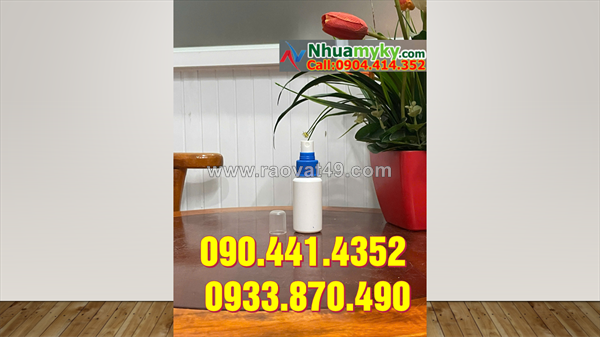 Chai nhựa 1 lít đựng nhớt có vạch chia, chai nhựa 500ml đựng nông dược
