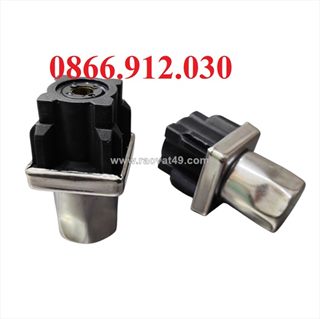 Chân tăng inox bọc nhựa vuông 40 chịu lực cao, chống gỉ tốt