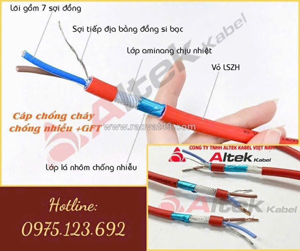 Cháy vẫn truyền tín hiệu – chọn đúng cáp chống cháy