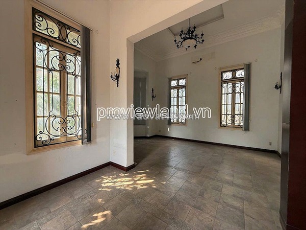 Cho thuê biệt thự ngô quang huy thảo điền, 650m², 3 tầng, mặt tiền 16m