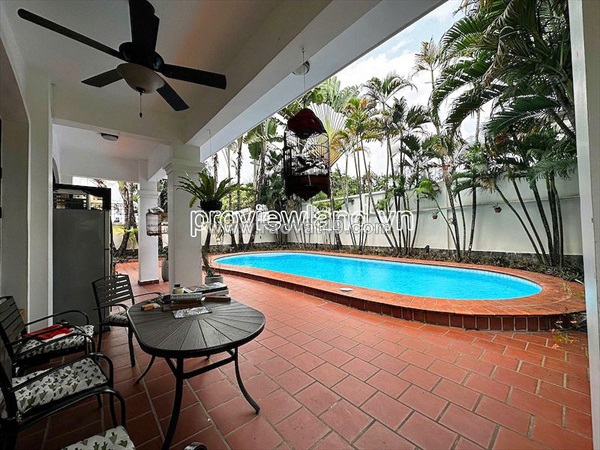 Cho thuê biệt thự thảo điền 800m², hồ bơi riêng, 5pn, gần sông sài gòn