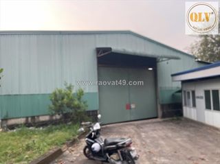 Cho thuê kho xưởng – gần kdl vườn xoài, phước tân, biên hòa, đồng nai – 1.200m²