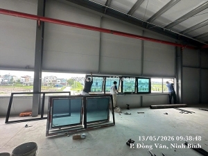 Cho thuê nhà xưởng mới tiêu chuẩn cn tại kcn đồng văn 1. dt 3.840m² đến 11.520m²