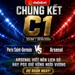 Chung kết c1 2026 – psg vs arsenal