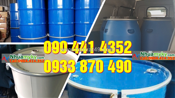 Chuyên cung cấp thùng phuy sắt đựng hóa chất tại q12, miễn phí ship nội thành