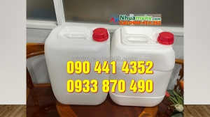 Chuyên sx can nhựa 20 lít đựng hóa chất đặc dụng, can 25 lít đựng hóa chất thiết yếu