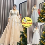 Cô dâu bigsize vẫn có thể đẹp như công chúa!