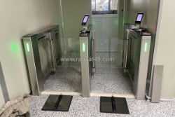 Cổng kiểm soát an ninh phân làn tự dộng swing barrier zkteco sbtl500