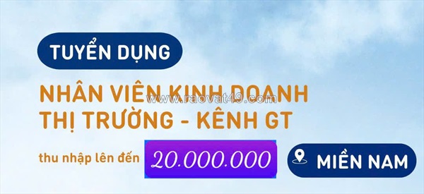 Cty công nghệ siêu tưởng cần sales thị trường ở hcm & tỉnh lân cận