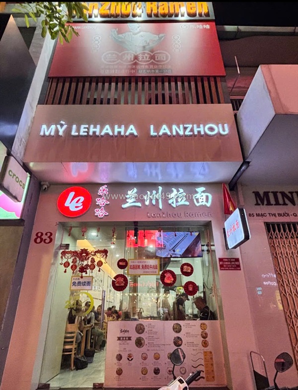 Cty mỳ lehaha lanzhou tuyển phụ bếp có hỗ trợ ăn uống tại q1