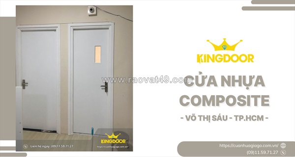 Cửa nhựa composite tại võ thị sáu, tp.hcm (quận 3 cũ)