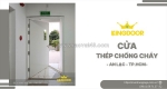 Cửa thép chống cháy tại an lạc, tp.hcm đạt chuẩn pccc