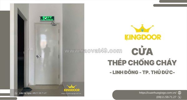 Cửa thép chống cháy tại linh đông, tp. thủ đức