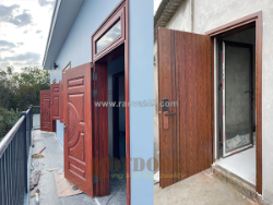 Cửa thép vân gỗ có bền không ? nhược điểm cửa thép vân gỗ
