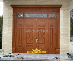Cửa thép vân gỗ rẻ 2026 – báo giá mới nhất & mẫu đẹp
