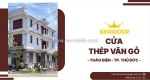 Cửa thép vân gỗ tại thảo điền. tp. thủ đức (quận 2 cũ)