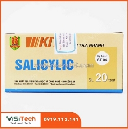 Cùng visitech tham khảo một số ưu điểm của test kit kiểm tra nhanh salicylic st04